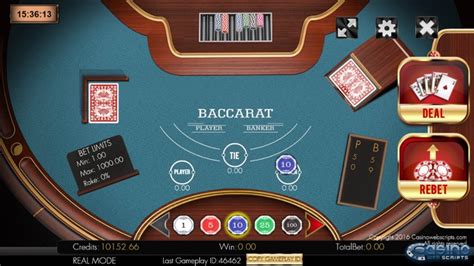 Baccarat Casino Web Scripts betsul